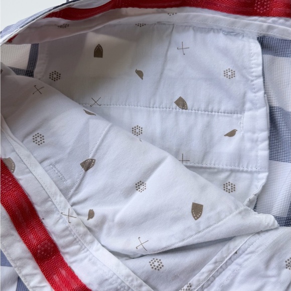 Puma Navy and White Plaid Shorts - Picture 8 of 14